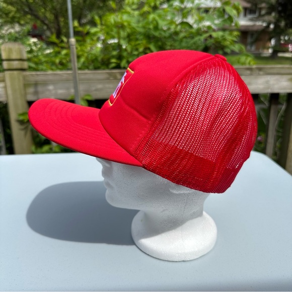 Home Hardware Trucker SnapBack Foam Red Hat Vintage from 1980’s NWOT - Picture 2 of 7